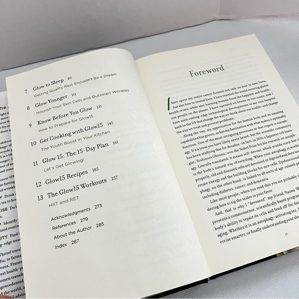 Glow15 - by Naomi Whittel Hardcover Book The New York Times Best Seller - Picture 13 of 13